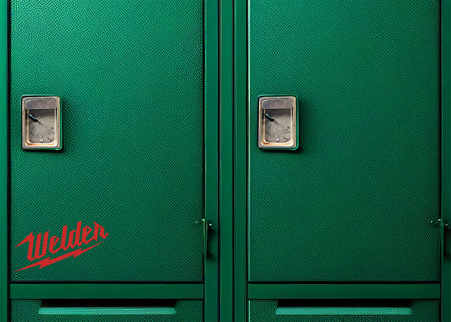 Red Welder Vinyl Decal: Milwaukee Tool Font, Tradesman Gift