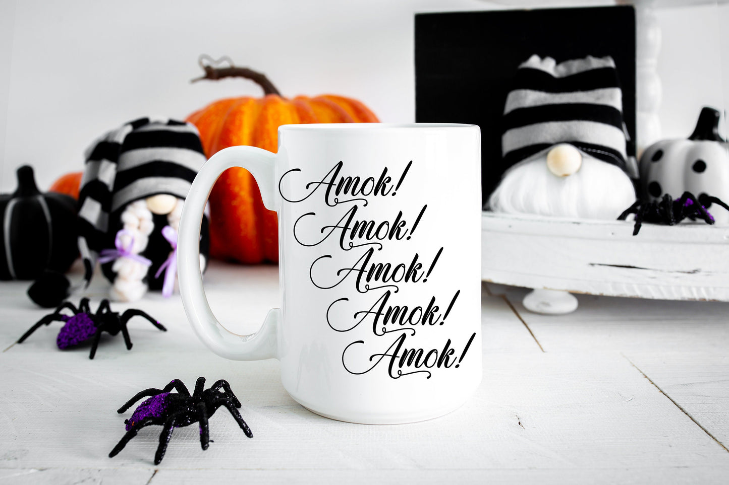 Amuck! Amuck! Amuck! Hocus Pocus Coffee Mug | Halloween Coffee Mug | Coffee Mug | Tea Mug | Halloween Gift