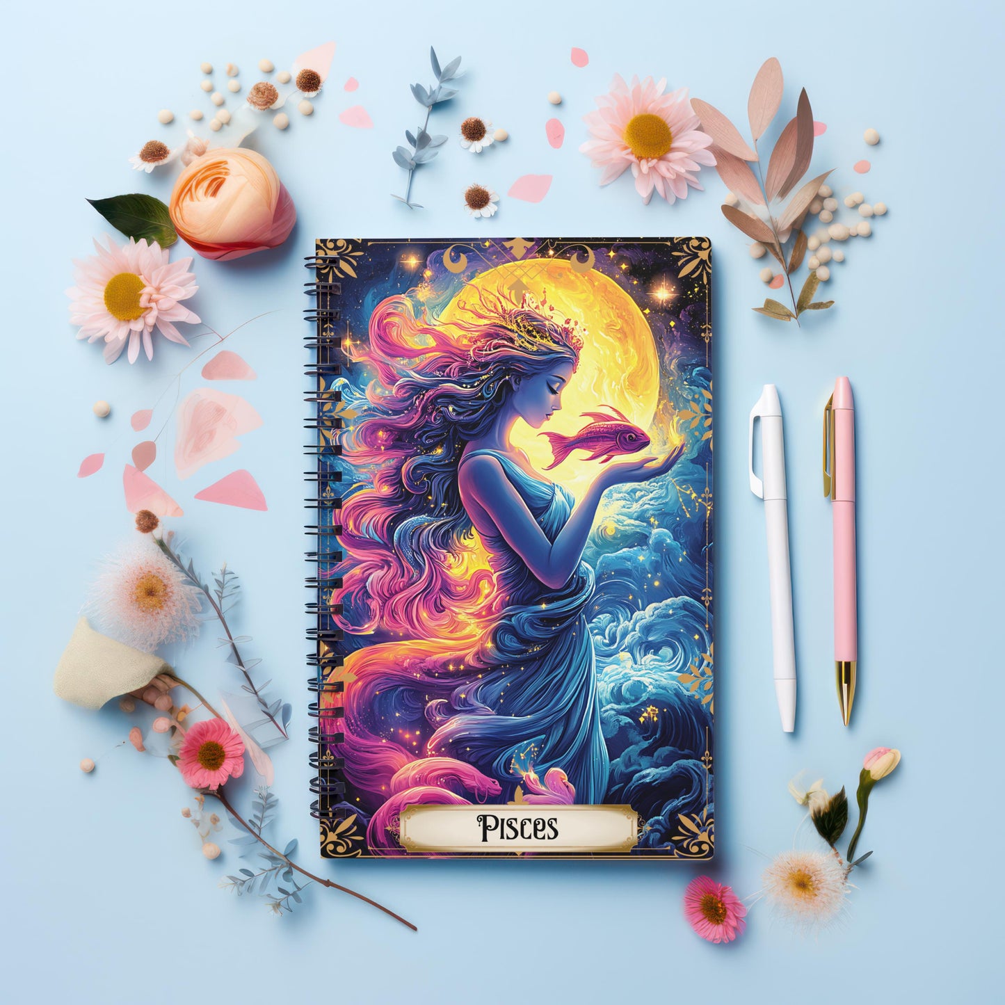 Zodiac Tarot Card PNG Set: Astrology Horoscope Art (Digital Download)