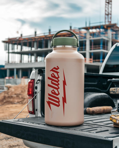 Red Welder Vinyl Decal: Milwaukee Tool Font, Tradesman Gift