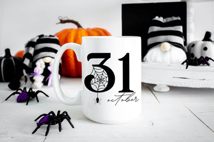 Halloween Day 15 oz Coffee Mug | October 31 | Halloween Coffee Mug | Halloween Tea Mug