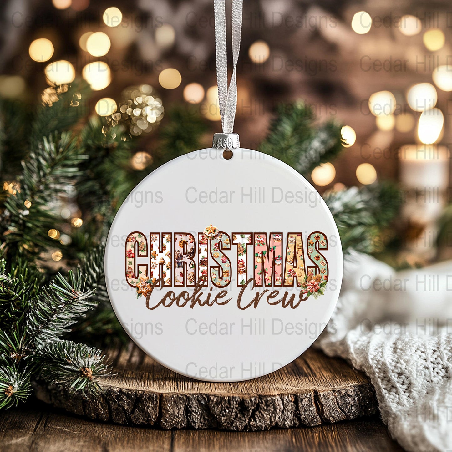 Christmas Cookie Crew PNG Clipart | Holiday Baking Design (Digital Download)