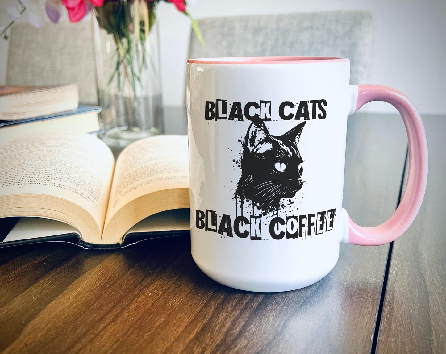 Black Cats Black Coffee Mug