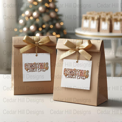 Christmas Cookie Crew PNG Clipart | Holiday Baking Design (Digital Download)