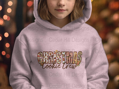 Christmas Cookie Crew PNG Clipart | Holiday Baking Design (Digital Download)