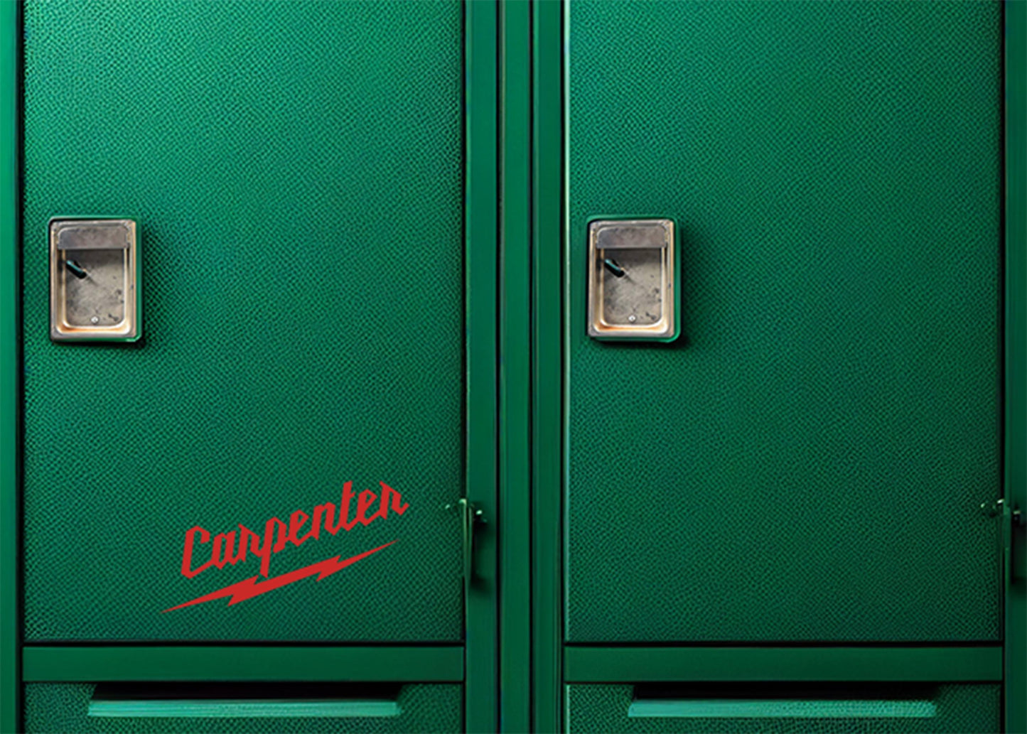 Carpenter Vinyl Decal: Milwaukee Tool Font, Truck/Toolbox Decor