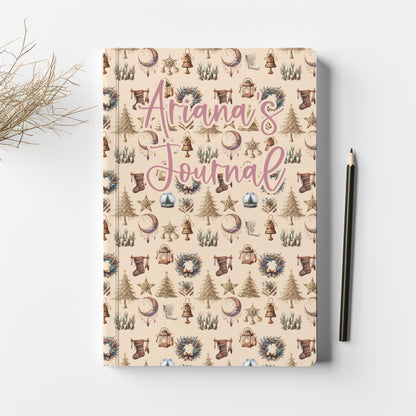 Boho Christmas Seamless Patterns, Holiday Digital Paper (16 Designs)